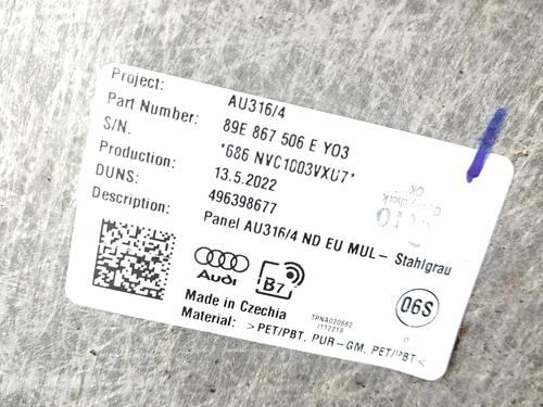Interiør tag AUDI Q4 E-TRON Sportback (F4N) 40 | BP38291938I12 - Image 3