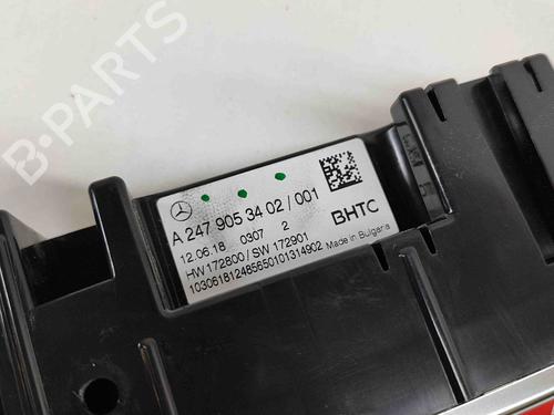 Climate control MERCEDES-BENZ A-CLASS (W177) A 180 d (177.003) | BP27767454I5