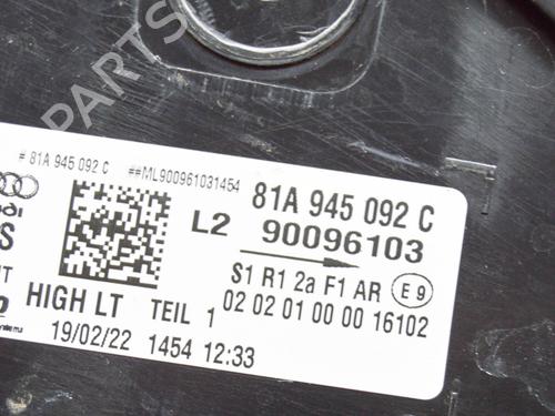 Right taillight AUDI Q2 (GAB, GAG) 35 TFSI | BP27760371C35 