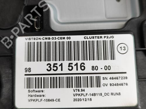 Instrument cluster OPEL CORSA F (P2JO) 1.2 (68) | BP27771118C47 