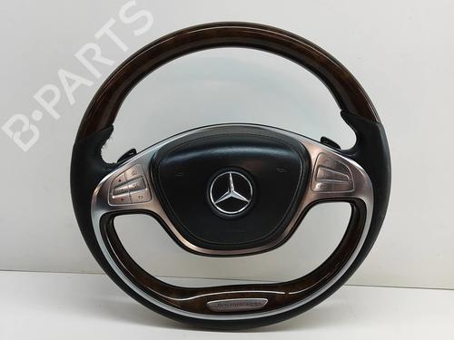 Used Steering wheel Steering wheel MERCEDES-BENZ S-CLASS (W222, V222, X222) S 300 BlueTEC Hybrid / h (222.004, 222.104) (204 hp) 17015435 17015435