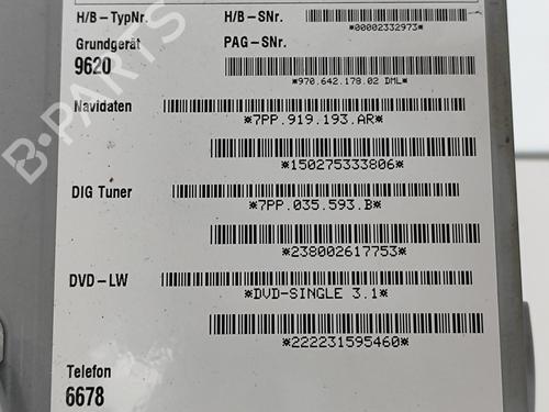 Electronic module PORSCHE PANAMERA (970) 3.6 4 | BP27799580M83 