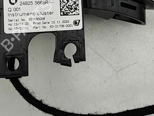 Instrument cluster SMART FORTWO Coupe (453) electric drive / EQ (453.391) | BP31687191C47