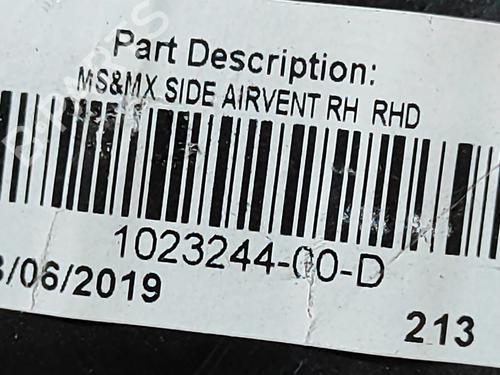 Luftventilen TESLA MODEL X (5YJX) P100D AWD | BP28435879I21 