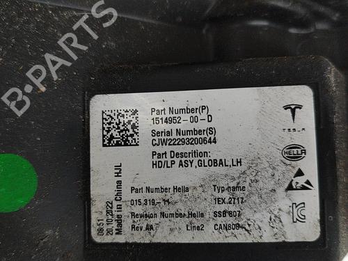 Left headlight TESLA MODEL Y (5YJY) EV Rear-Wheel Drive | BP34036995C28  - Image 5