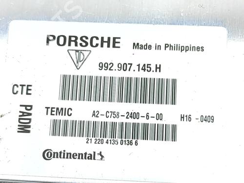 Módulo eletrónico PORSCHE 911 (992) 3.8 Turbo S (992450, 992470) | BP31977038M83