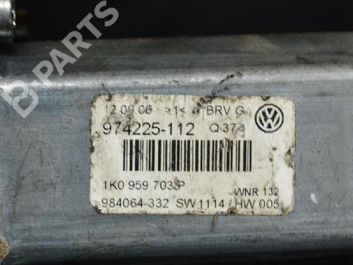 Left rear window motor VW GOLF VI (5K1) 1.6 TDI | BP6715171E23