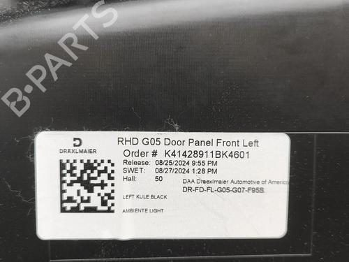 Front left panel BMW X5 (G05, F95) xDrive 30 d Mild-Hybrid | BP31592587C58