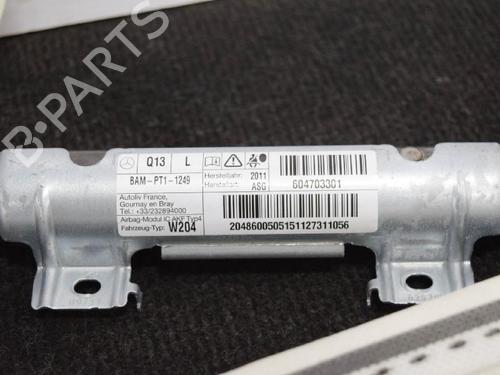 Left curtain airbag MERCEDES-BENZ C-CLASS (W204) C 220 CDI (204.002) | BP14611026C11 
