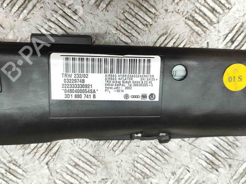 Left curtain airbag VW PHAETON (3D1, 3D2, 3D3, 3D4, 3D6, 3D7, 3D8, 3D9) 6.0 W12 4motion | BP29487378C11 