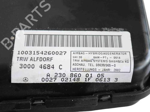 Left door airbag MERCEDES-BENZ SL (R230) 500 (230.475) | BP30242386C52 