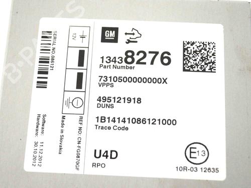 Electronic module OPEL ASTRA J GTC 1.4 Turbo (08) | BP30225279M83