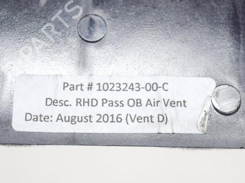 Air vent TESLA MODEL S (5YJS) 75 | BP14631897I21 