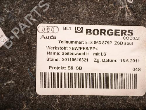 Boot lining AUDI A5 Sportback (8TA) 2.0 TDI | BP30234227I3 