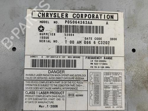 Electronic module CHRYSLER 300C (LX, LE) 3.0 CRD | BP23415196M83 