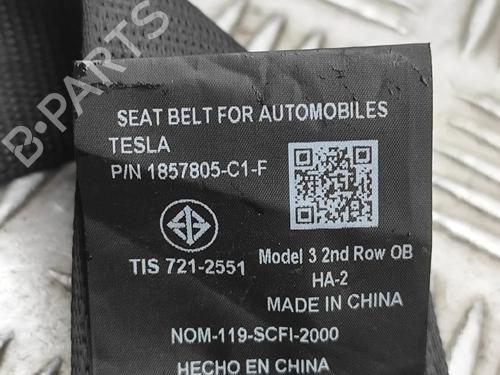Rear left seatbelt TESLA MODEL 3 (5YJ3) EV | BP34190569I29  - Image 6
