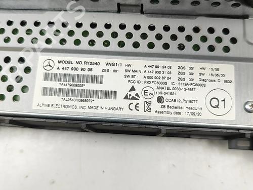 Electronic module MERCEDES-BENZ VITO Van (W447) 114 CDI (447.601, 447.603, 447.605) | BP31047785M83