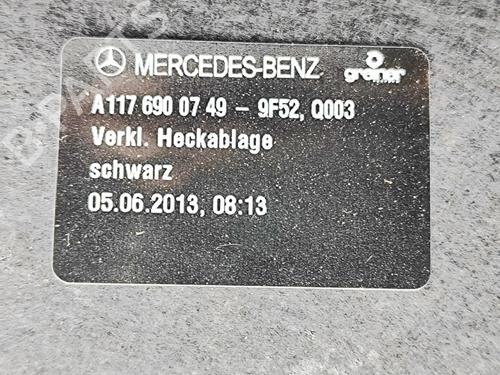 Rear parcel shelf MERCEDES-BENZ CLA Coupe (C117) CLA 180 (117.342) | BP31339301C85 