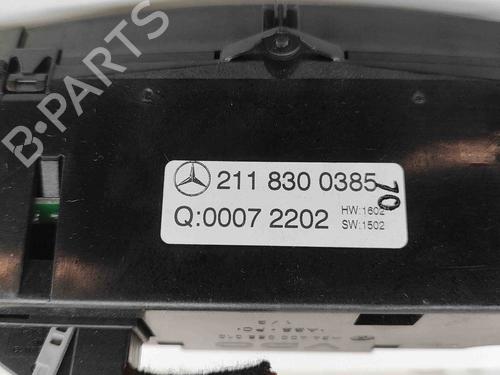 AC Styreenhet / Manøvreringsenhet MERCEDES-BENZ E-CLASS (W211) E 270 CDI (211.016) | BP21809622I5 