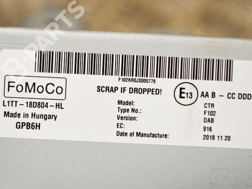 Electronic module FORD FIESTA VII (HJ, HF) 1.0 EcoBoost | BP9113723M83 