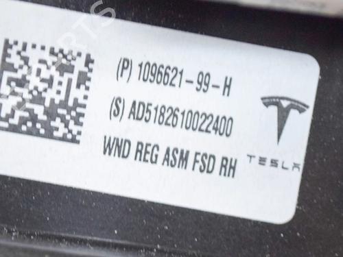 Front right window mechanism TESLA MODEL 3 (5YJ3) EV AWD | BP27753034C23  - Image 6