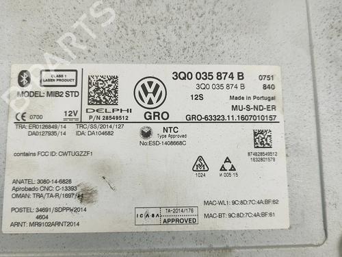 Electronic module VW PASSAT B8 (3G2, CB2) 2.0 TDI | BP30596460M83  - Image 6
