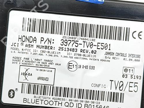 Electronic module HONDA CIVIC IX (FK) 2.2 i-DTEC (FK3) | BP29616070M83 