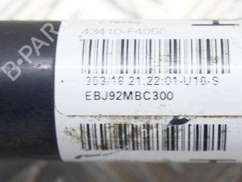 Right front driveshaft TOYOTA C-HR (_X1_) 1.8 Hybrid (ZYX10_, ZYX11_, ZYX10R, ZYX11R) | BP27749540M39