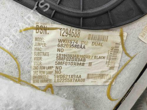 Interior roof JEEP GRAND CHEROKEE IV (WK, WK2) 3.0 CRD V6 4x4 | BP29829631I12
