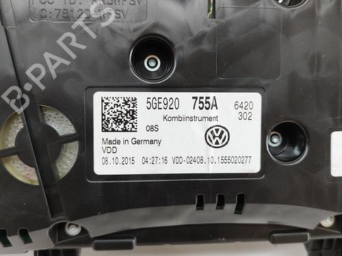 Instrument cluster VW GOLF VII (5G1, BQ1, BE1, BE2) e-Golf | BP19937278C47 