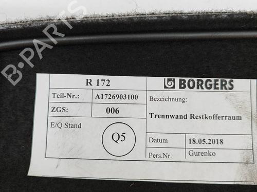 Rear parcel shelf MERCEDES-BENZ SLC (R172) 180 (172.431) | BP26500970C85  - Image 6