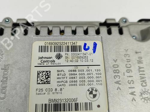 Display monitor BMW X3 (F25) xDrive 20 d | BP27531746C48 