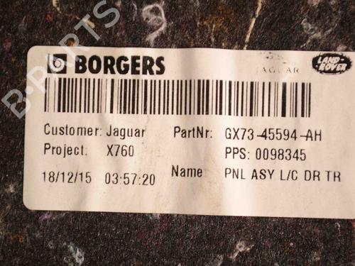 Boot lining JAGUAR XE (X760) 2.0 D | BP30226240I3