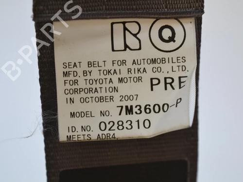 Rear right seatbelt LEXUS GS (_L1_) 450h (GWL10_, GWL10, GWL10R) | BP33359355I28  - Image 7