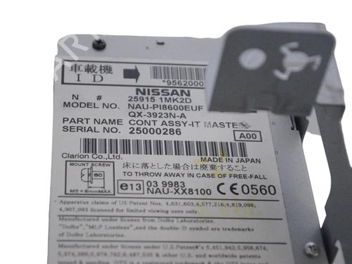 Electronic module INFINITI FX 30d AWD | BP30250031M83 