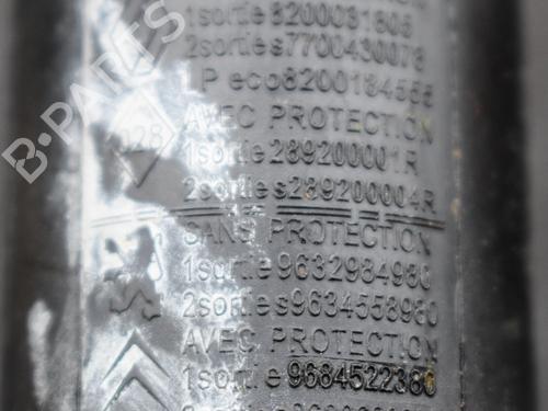 Washer pump PEUGEOT 107 (PM_, PN_) 1.0 | BP14624450E24 