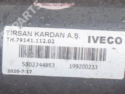 Driveshaft IVECO DAILY VI Van 35S18, 35C18, 40C18, 50C18, 60C18, 65C18, 70C18 | BP7901540M37 
