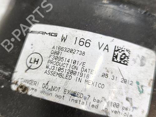 Right front shock absorber MERCEDES-BENZ M-CLASS (W166) ML 63 AMG 4-matic (166.074) | BP27217325M17 