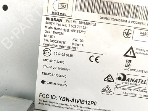 Electronic module NISSAN LEAF (ZE1) Electric | BP34443722M83  - Image 6