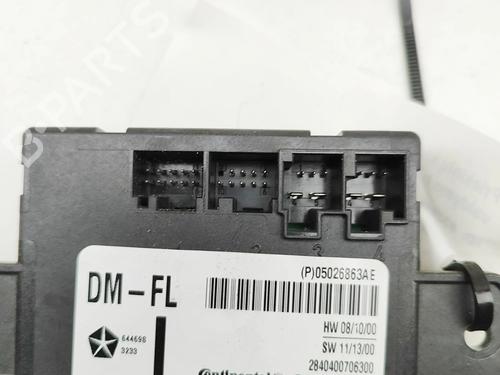 Electronic module CHRYSLER GRAND VOYAGER V (RT) 2.8 CRD | BP30108522M83 