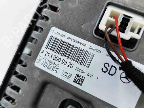 Display monitor MERCEDES-BENZ E-CLASS (W213) E 220 d (213.004) | BP27608045C48