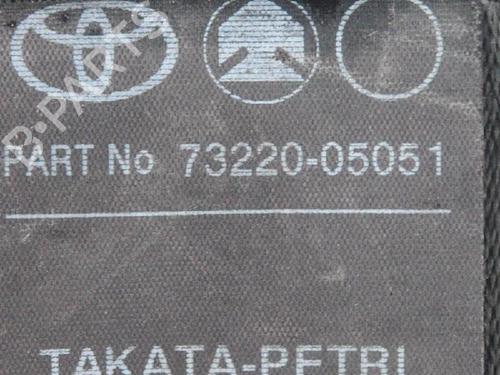 Front left seatbelt TOYOTA AVENSIS Saloon (_T25_) 2.0 D-4D (CDT250_, CDT250R) | BP6838322I26 