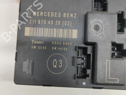 Electronic module MERCEDES-BENZ E-CLASS T-Model (S211) E 220 T CDI | BP23865361M83 