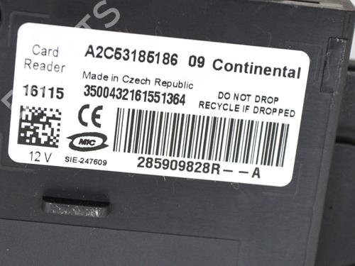 Ignition barrel RENAULT ZOE (BFM_) ZOE | BP8353361M48 