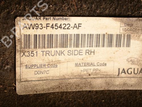 Boot lining JAGUAR XJ (X351) 3.0 SDV6 | BP33348419I3 - Image 6