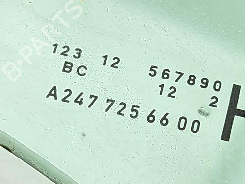 Front right door window MERCEDES-BENZ GLA (H247) GLA 200 d (247.712) | BP32143011C19 