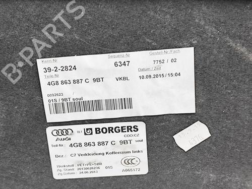 Boot lining AUDI A7 Sportback (4GA, 4GF) 3.0 TDI quattro | BP30140355I3 
