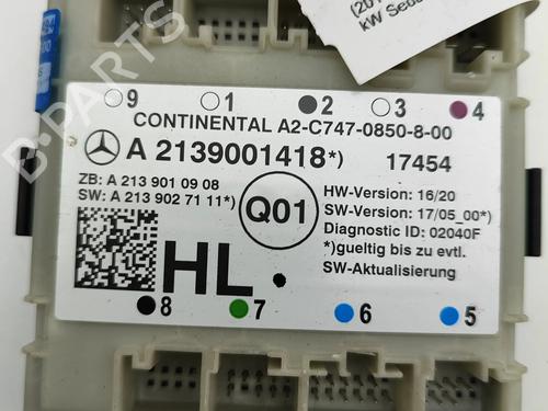 Electronic module MERCEDES-BENZ E-CLASS (W213) E 350 e (213.050) | BP27167592M83 