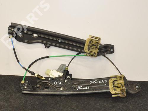 Raammechaniek rechts voor BMW 5 Touring (F11) 523 i (204 hp) 7248172 | 7271564