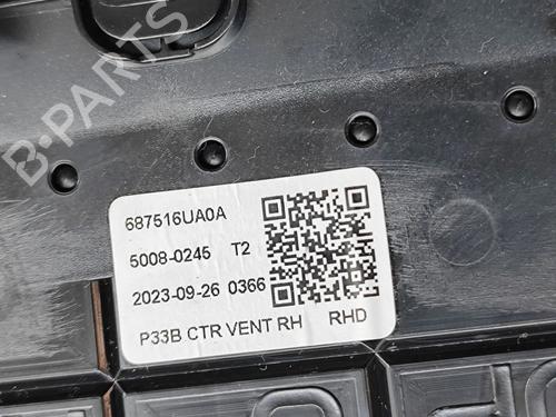Air vent NISSAN QASHQAI III (J12) 1.3 DIG-T | BP28554858I21 